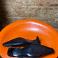 2000s Archive Prada Pointed-Toe Grommet Mule Kitten Heels Black Gold - EU35 1/2