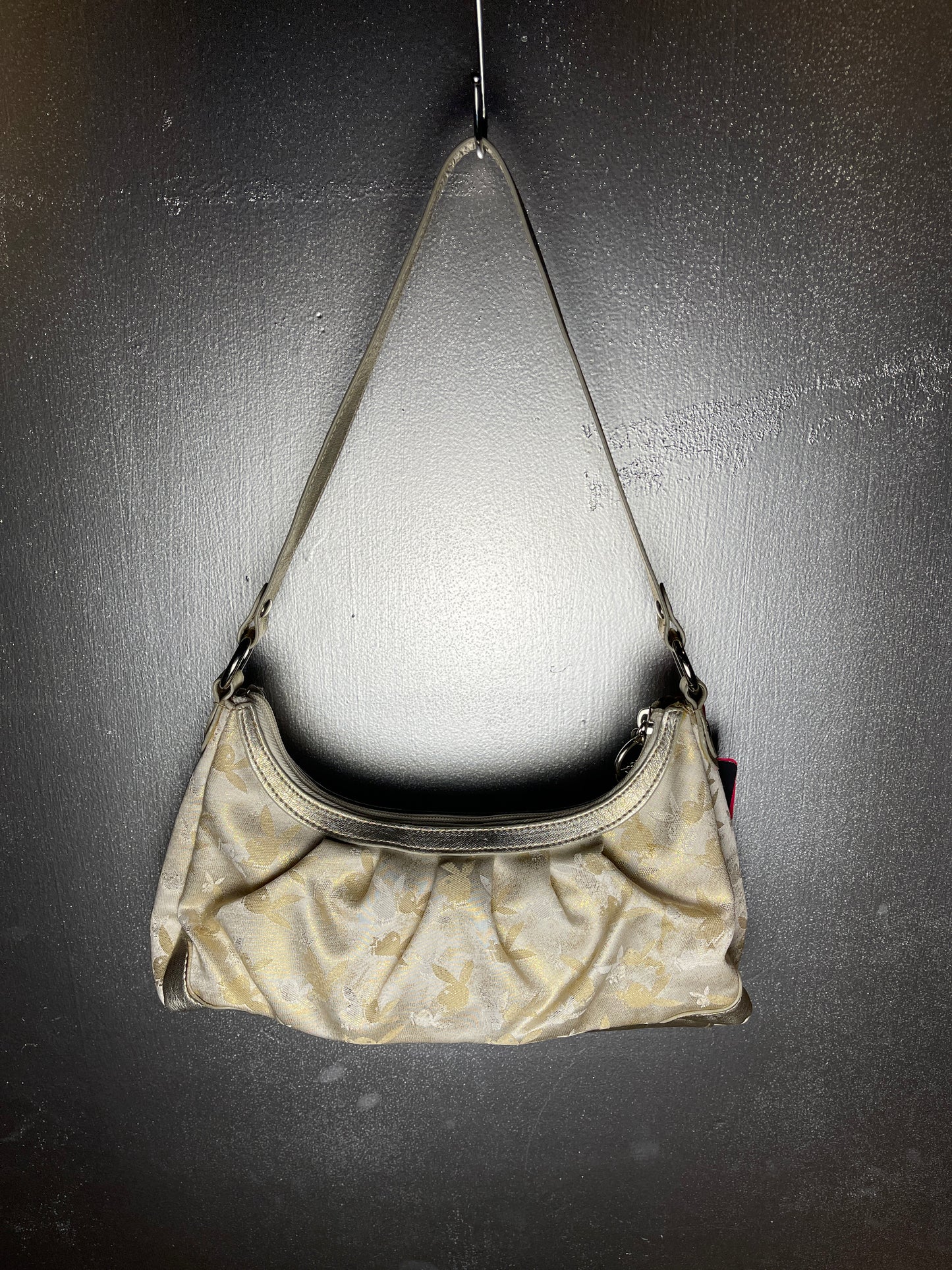 Playboy Shoulder Bag Cream Perlmut 2004 y2k