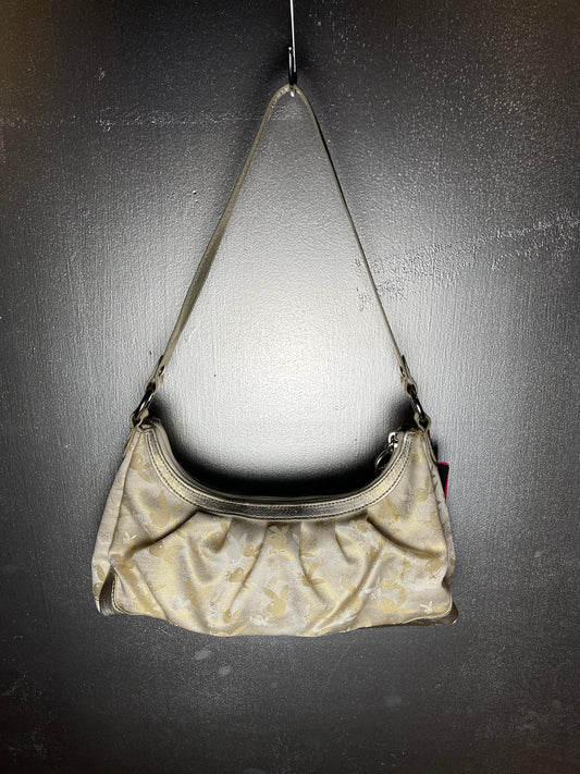 Playboy Shoulder Bag Cream Perlmut 2004 y2k