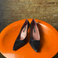 Vintage 2000s Balenciaga Pointed-Toe Leather Pumps Black - EU38