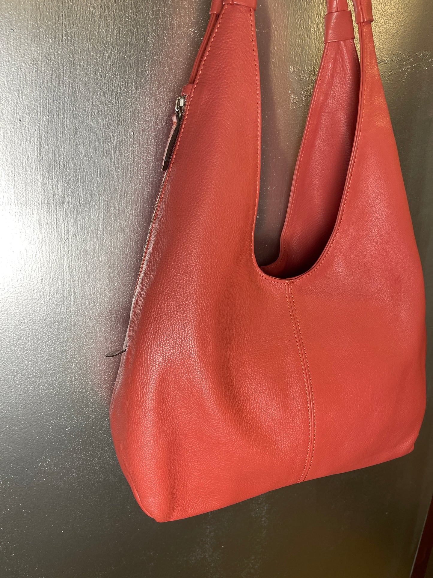 Givenchy Leather Rose Hobo Shoulder Bag