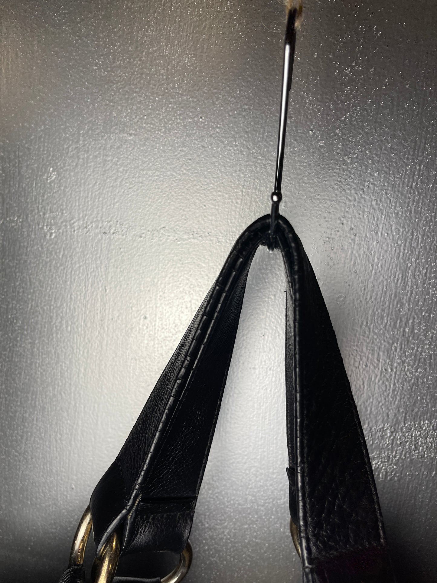 Givenchy Leather Hobo 4G Shoulder Bag Black