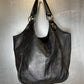 Givenchy Leather Hobo 4G Shoulder Bag Black