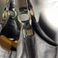 Givenchy Leather Hobo 4G Shoulder Bag Black