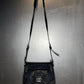 Just Cavalli Faux Leather Shoulder Bag Black 2000s y2k