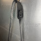 Just Cavalli Faux Leather Shoulder Bag Black 2000s y2k