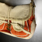 Just Cavalli Shoulder Bag Orange Creme 2000s y2k