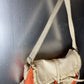 Just Cavalli Shoulder Bag Orange Creme 2000s y2k