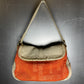 Just Cavalli Shoulder Bag Orange Creme 2000s y2k