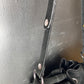 Just Cavalli Black Wild Leather Shoulder Bag 2000s y2k