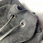 Just Cavalli Black Wild Leather Shoulder Bag 2000s y2k