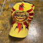2000s Valentino Rossi Daring Cap Lightning Y2k Yellow Red Black