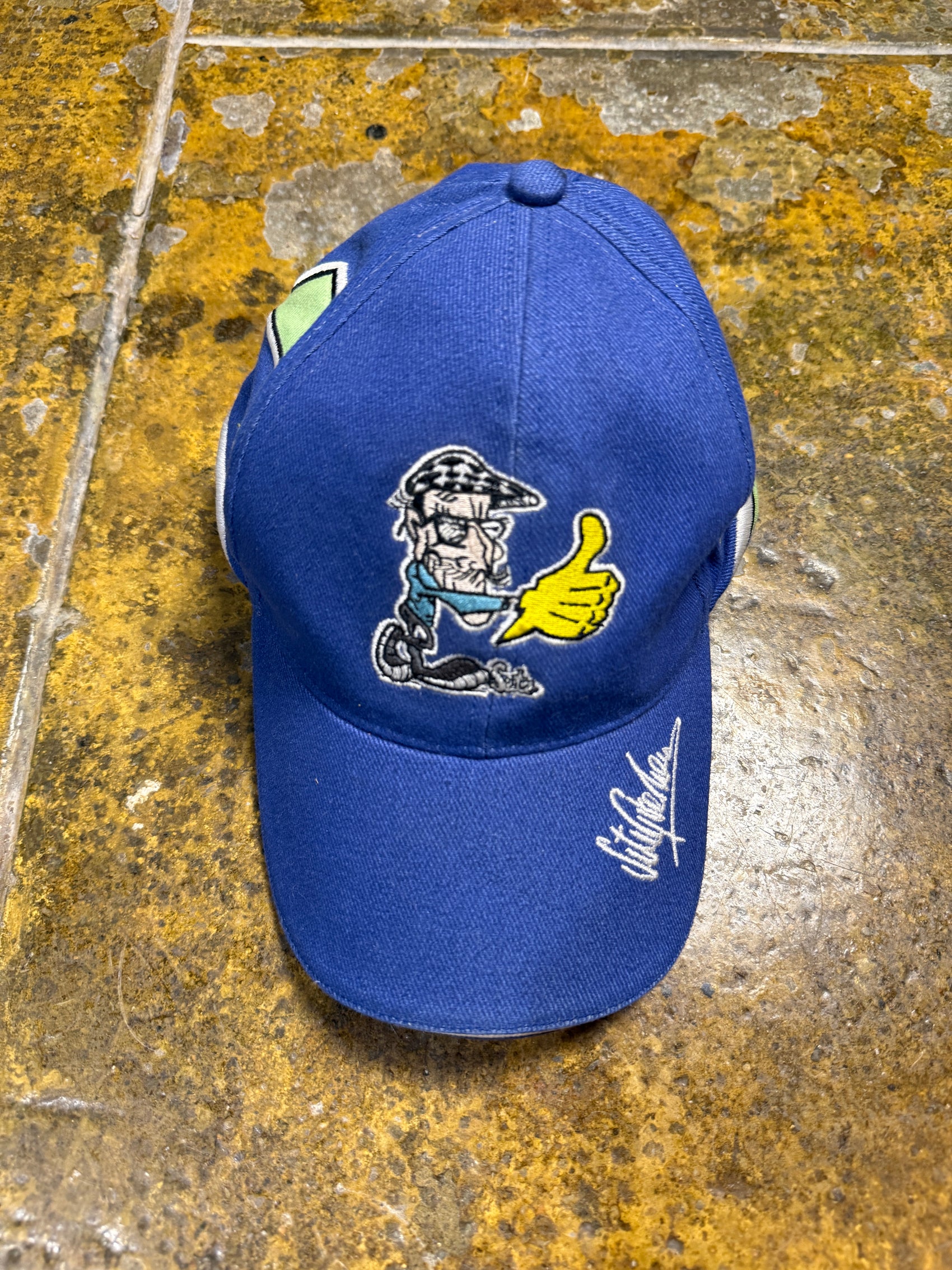 Daring Gibernau Cap 2000s y2k Blue