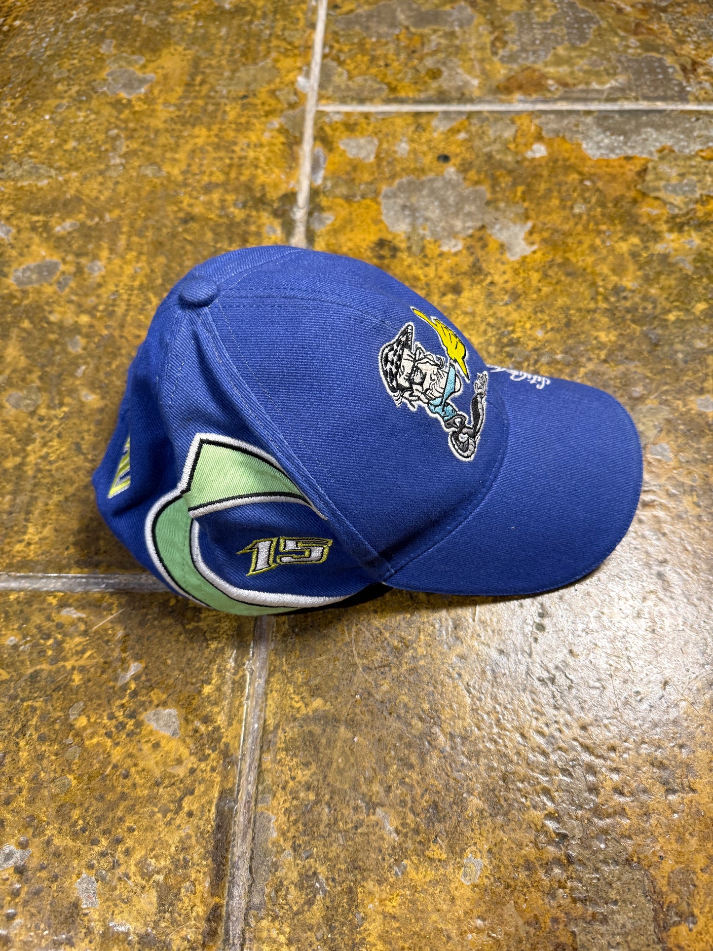 Daring Gibernau Cap 2000s y2k Blue