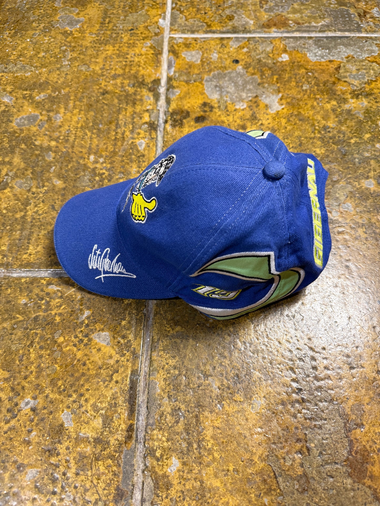 Daring Gibernau Cap 2000s y2k Blue