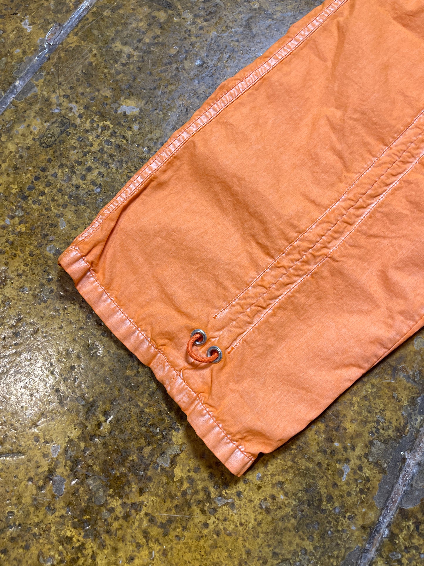 Freesoul Orange Capri Low Waist Pants Shorts 2000s Deadstock | S/M