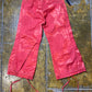 Diesel Red Low Waist Capri Pants Shorts 2000s Deadstock | XS-S
