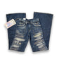 Lois Ultra Flared Blue Denim Jeans Pants 2000s Deadstock | S