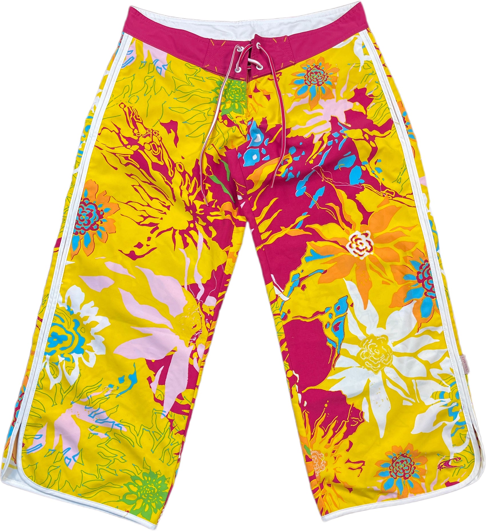 Y2K O´Neill Capri Shorts Polyester Multi Color S/M
