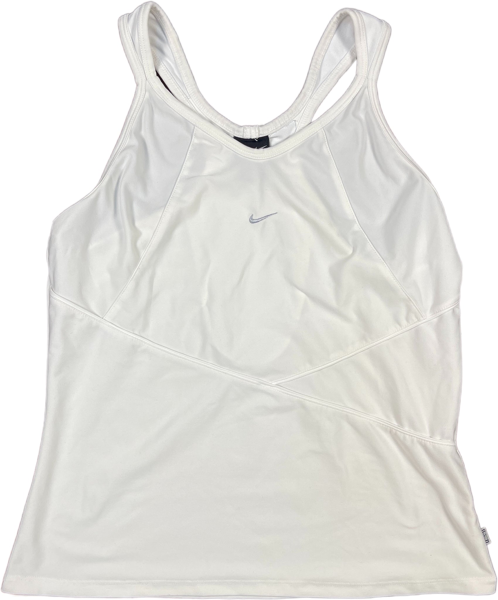Nike Sleeveless Top White Elastane L