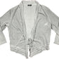 G.W Almost Long Sleeve Top Gray Synthetic M-L