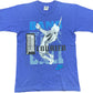 Vintage 90s Nike T-Shirt Blue Cotton S