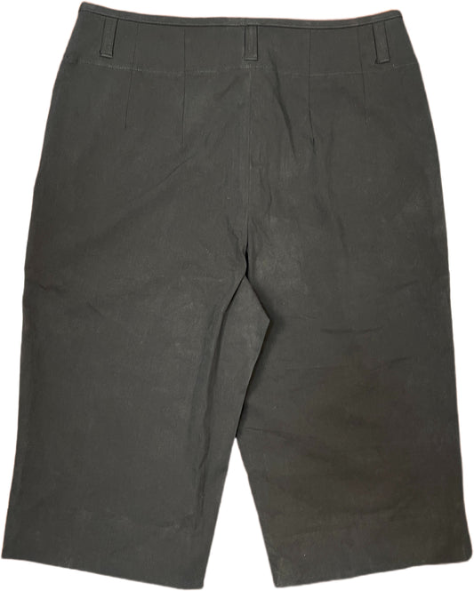 Bally Bermuda Shorts Black Cotton Blend L