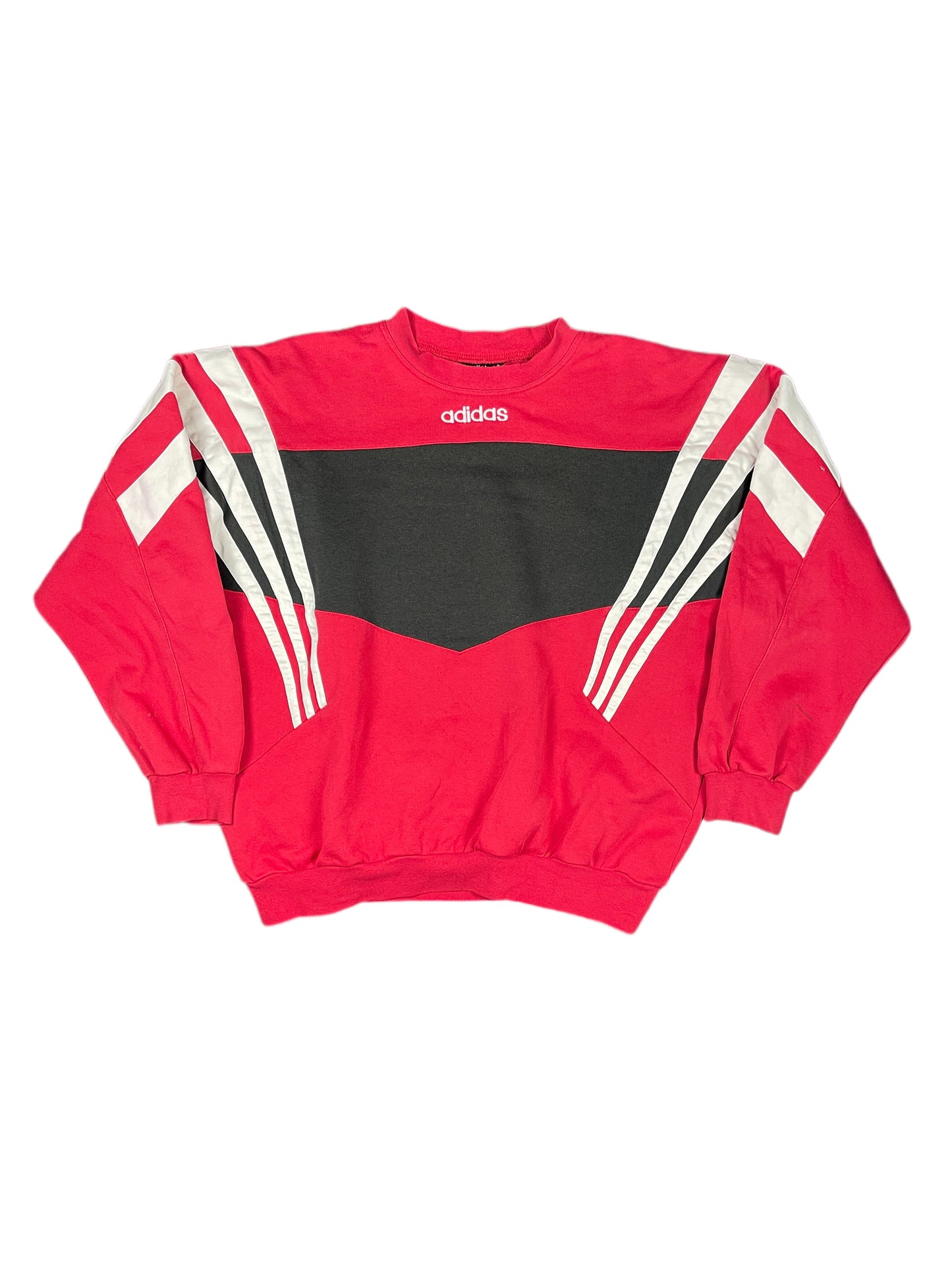 Vintage Adidas Sweatshirt Red - XL