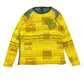 Y2k Custo Barcelona Long Sleeve Top Yellow L