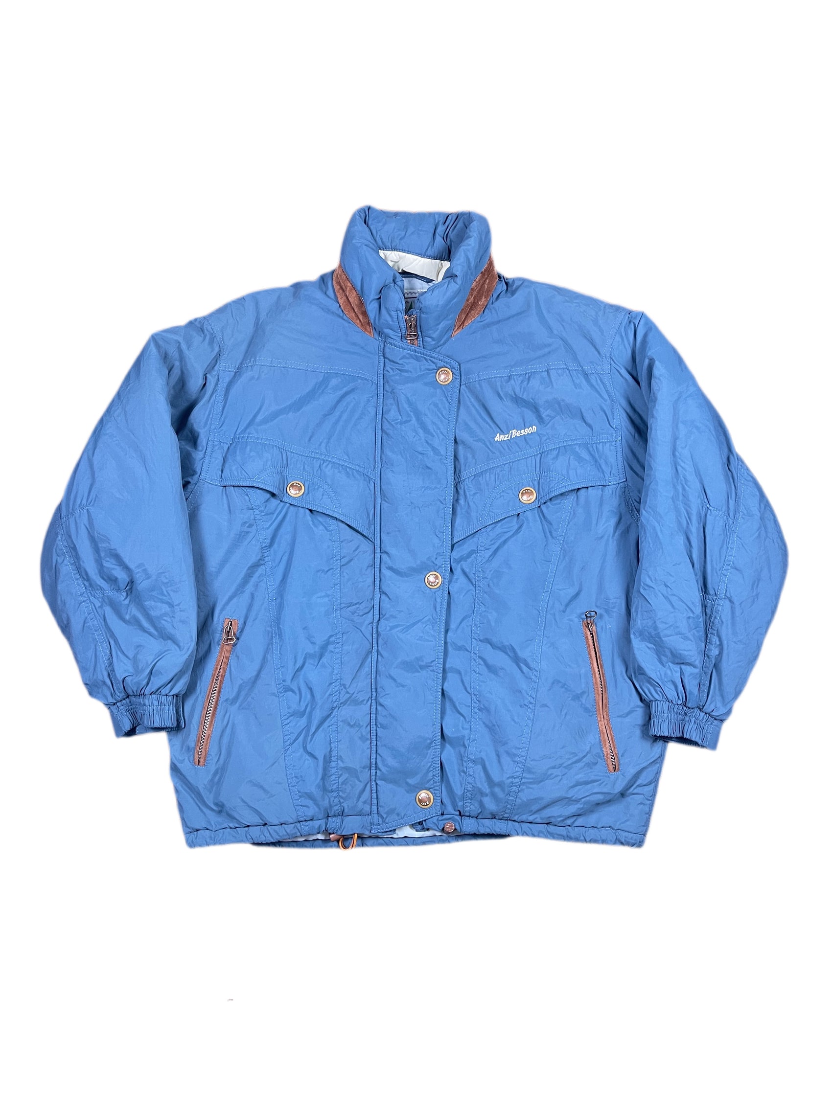 Vintage Anzi Besson Jacket Blue - M