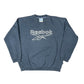 Y2k Reebok Sweatshirt Navy - XS/S
