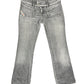Y2k Diesel Low Waist Denim Pants Gray - M