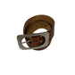 Vintage Leather Belt Brown 70s