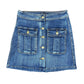 Y2k Sixte Jeans Denim Skirt Blue - S