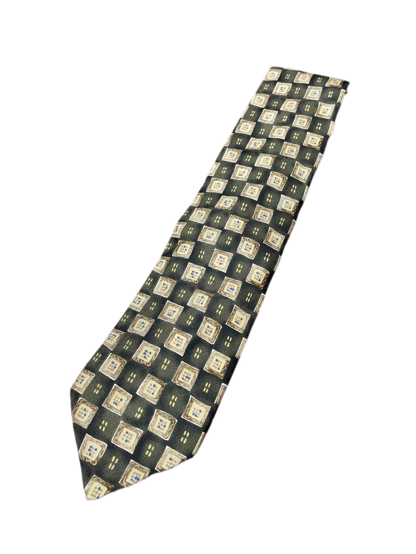 Mark & Spencer Silk Tie Brown Beige