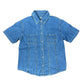 Montego Denim Short Sleeve Shirt Blue - L