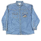 VIntage JW Long Sleeve Denim Shirt Blue - XL