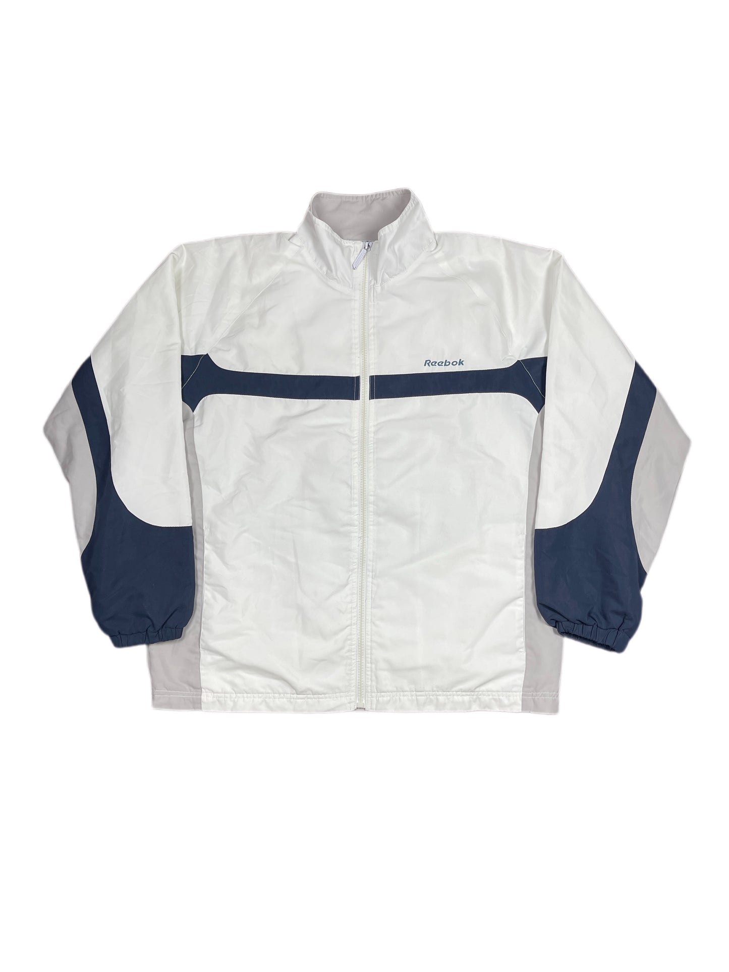 Y2k 2000s Reebok Sport Jacket White S