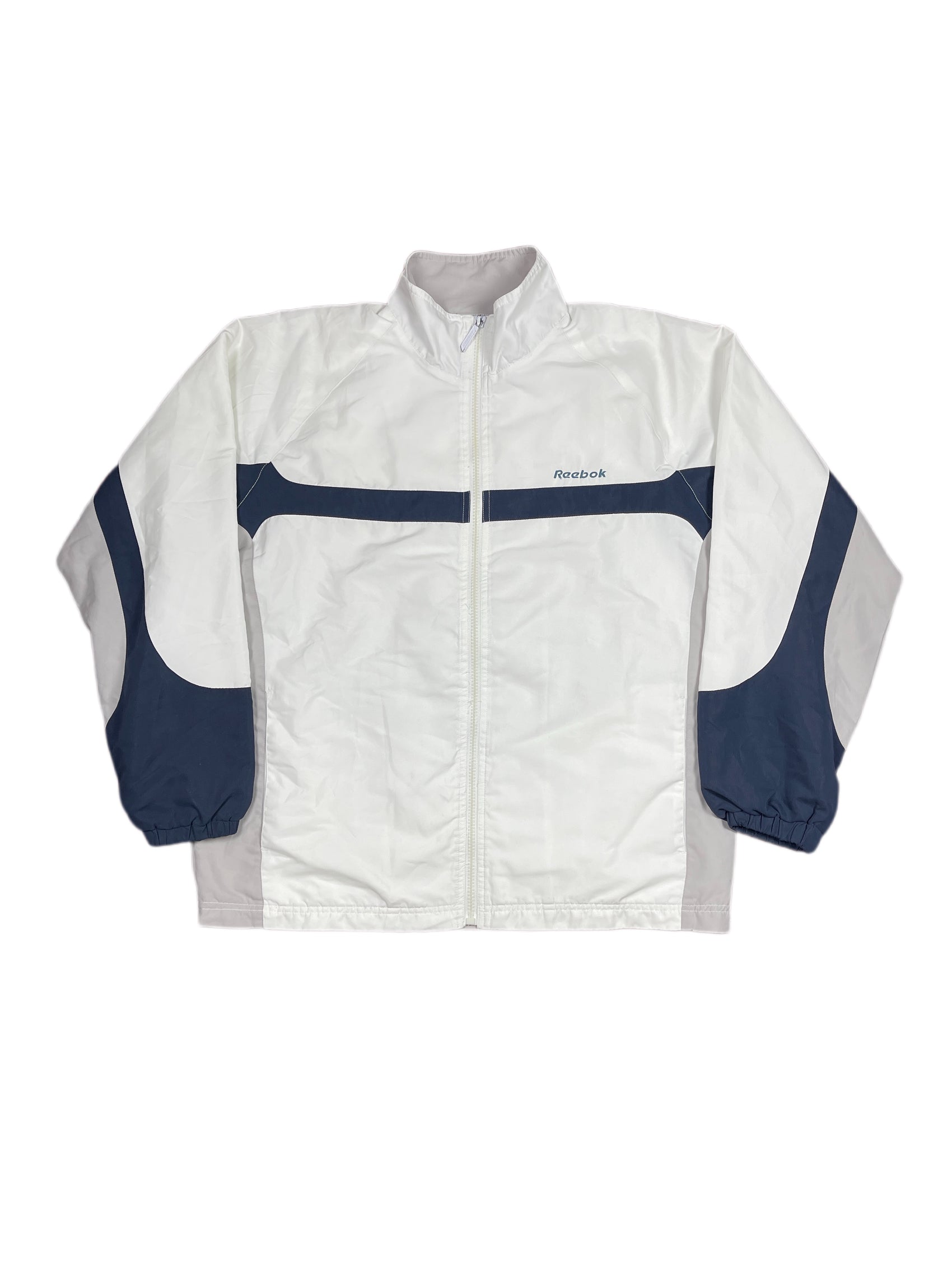Y2k 2000s Reebok Sport Jacket White S