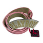 Y2k Playboy Leather Belt Pink 2004