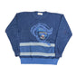 Vintage Iceberg 1991 Mickey Mouse Marina Knitted Sweatshirt Blue - L