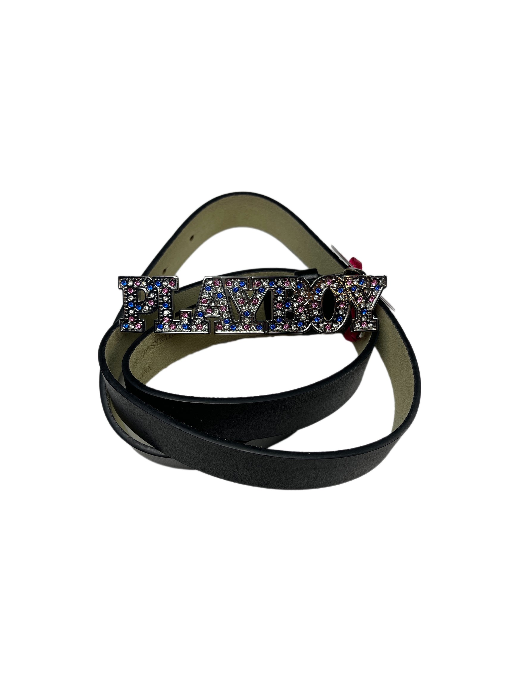 Y2k Playboy Belt Black 2004