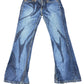 Y2k Levi's Bootcut Low Waist Denim Pants Blue - L/XL
