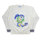 Vintage Iceberg 1990s Disney Donald Duck Knitted Sweatshirt White - XL