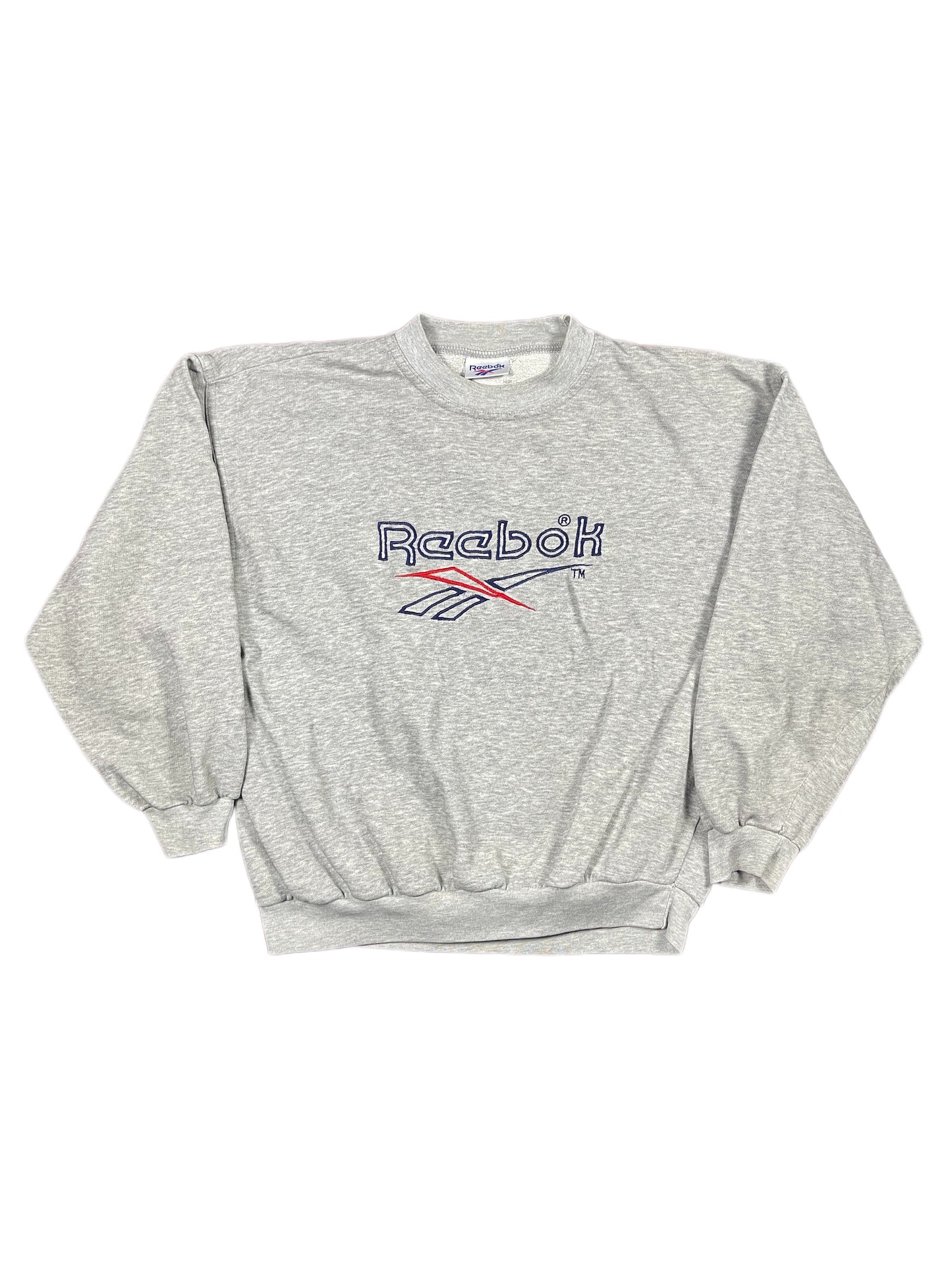 Vintage Reebok Sweatshirt Gray - S