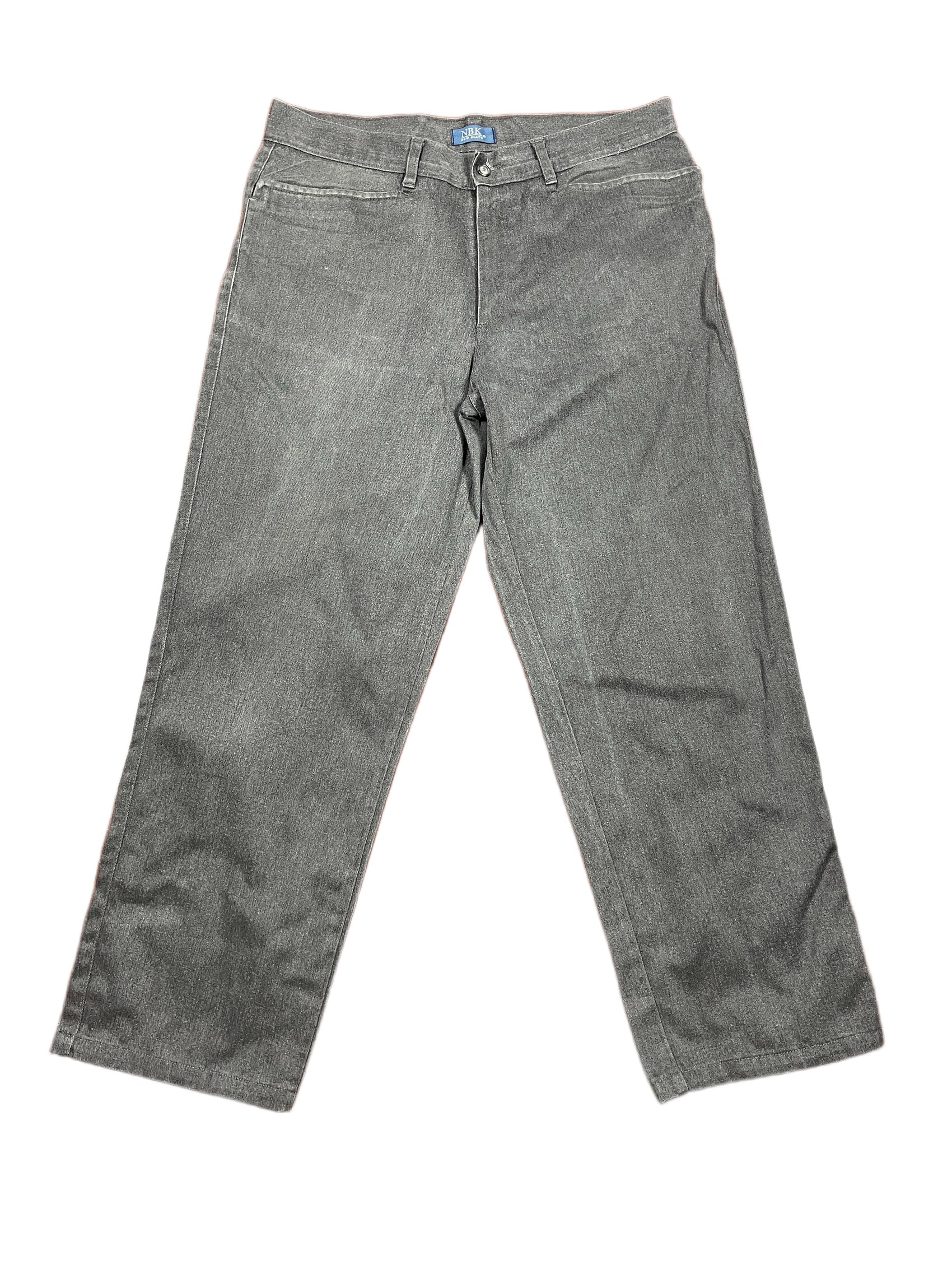 Vintage NBK Denim Pants Gray - XXL