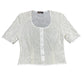 Vintage Marigar Short Sleeve Top White - XXL