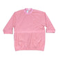 Vintage 1980s Adidas Short Sleeve Sweatshirt Rose M