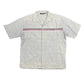 Y2k Quiksilver Short Sleeve Shirt Gray - L