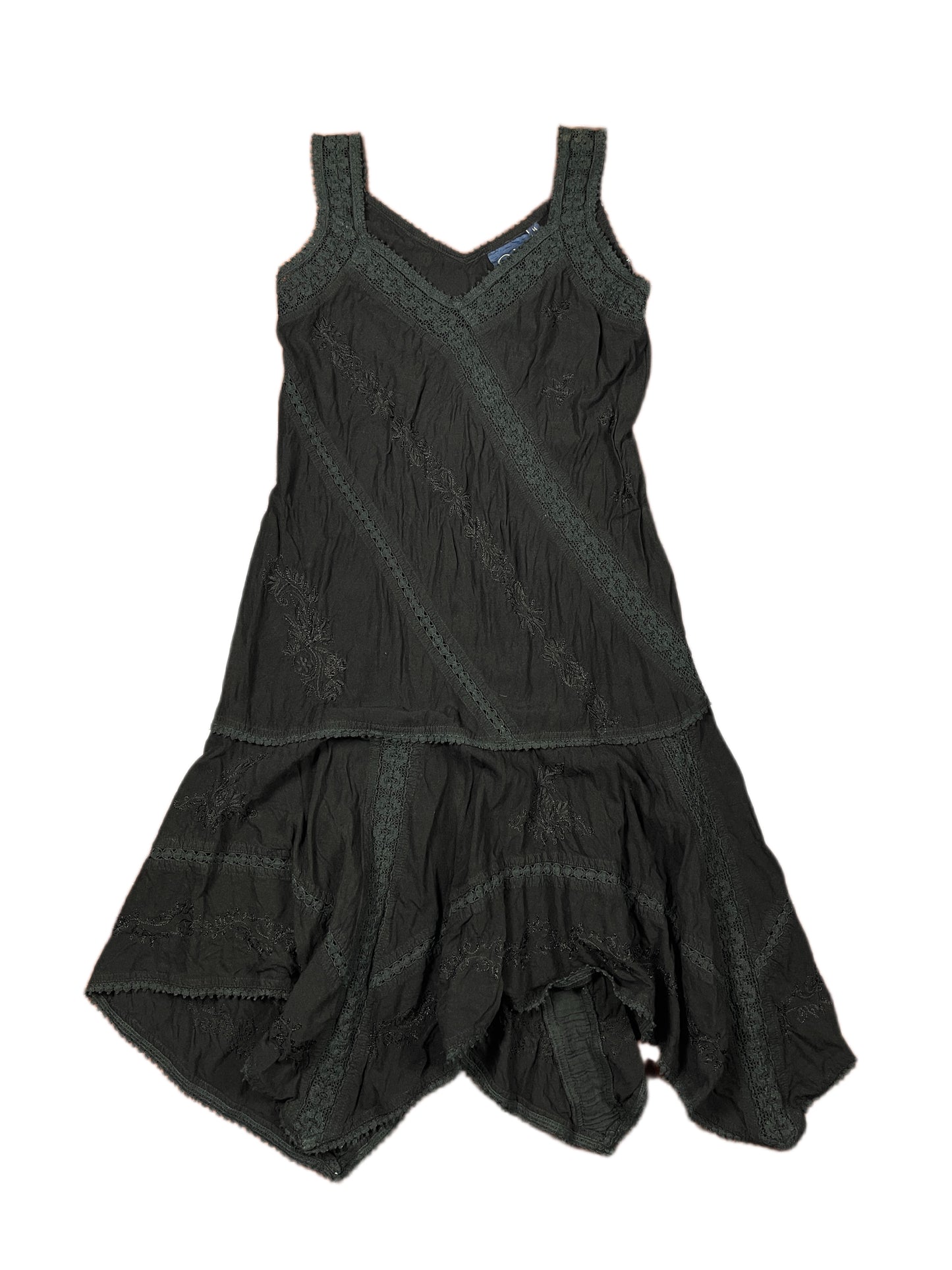 Vintage Coline Sleeveless Dress Black - M